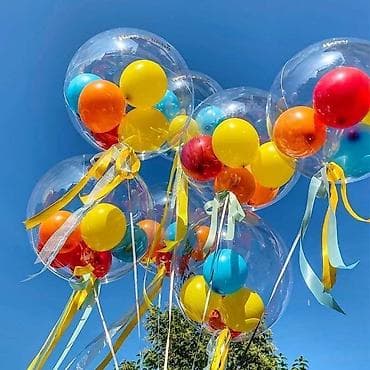насос для шарика: Яркие воздушные шары с гелием НА ВЫПУСКНОЙ Дополнительно: - — 6