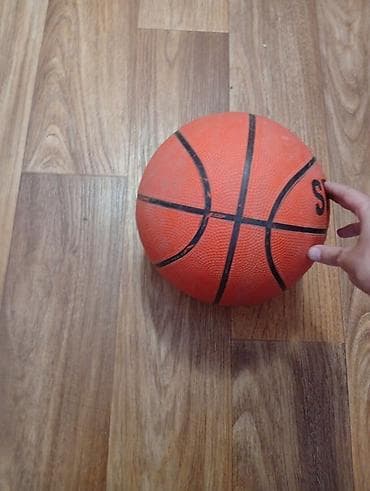 Баскетбольный мяч SPORTS - Материал: резина с фактурной поверхностью — 1