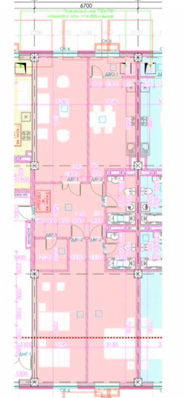 Квартиры: 3 комнаты, 130 м², ул. Московская / Турусбекова Элитка, 10 этаж, ПСО (под самоотделку) — 5