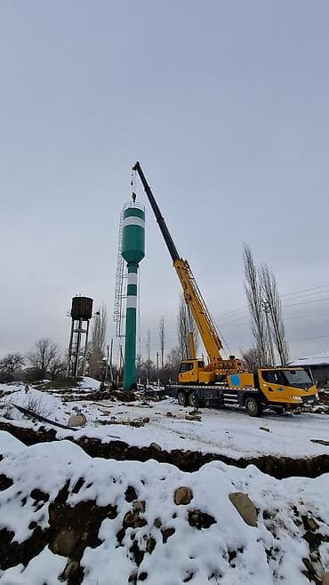 Монтаж водонапорных башен (Рожновского) под ключ - Изготовление at lalafo.kg Монтаж водонапорных башен (Рожновского) под ключ - Изготовление