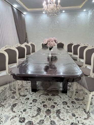 парикмахерские кресла в бишкеке: Стол и стул для зала, Б/у, Самовывоз, цвет - Серый — 5