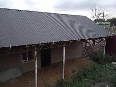 профнастил оцинкованный: Кровельные работы из профнастила - Устройство скатной крыши из — 1