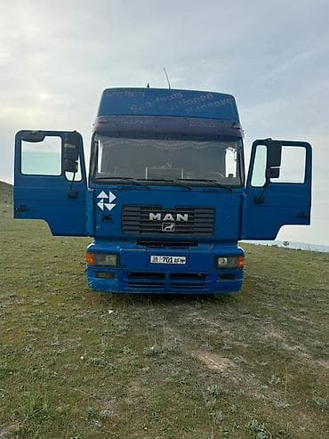 камаз тягач с прицепом: Тягач, MAN, 2000 г., Без прицепа — 2