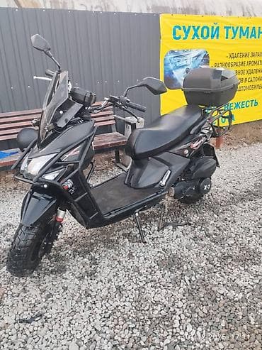 багажник на скутер купить: Скутер/макси-скутер с внедорожным обвесом и кофром - Тип: бензиновый — 10