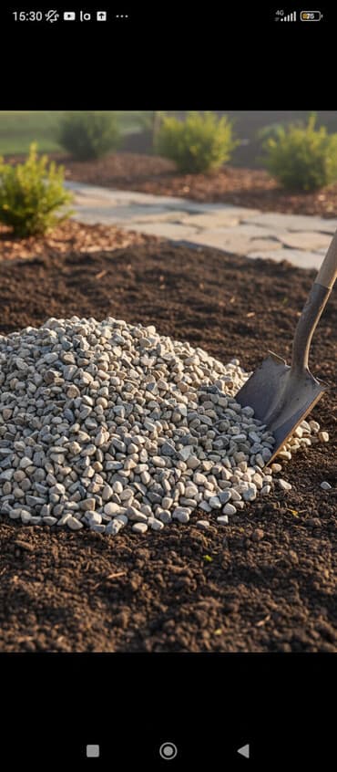 Щебень, оптималька, отцев, смесь,
глина 
песок