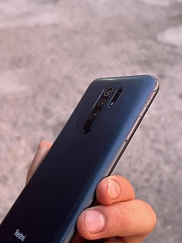 айфон 7 с: Redmi, Redmi 9, Б/у, 32 ГБ, цвет - Синий, 2 SIM — 1