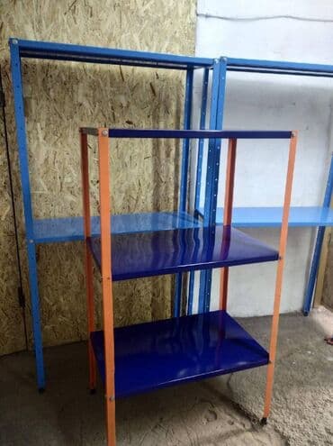 Торговое оборудование: Складские стеллажи на заказ Разборныеполимерное покрытиецельно — 5