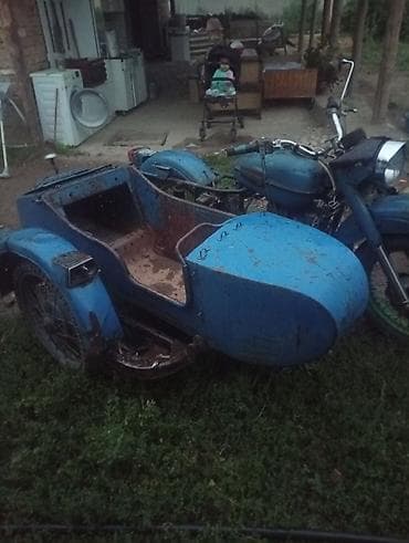 Мотоцикл с коляской (сайдкар), классический советский heavy-bike — 5