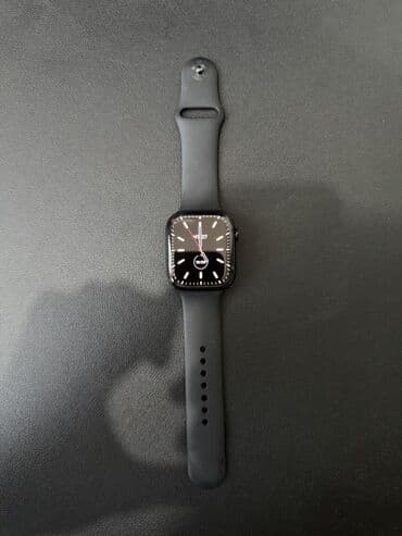 часы apple watch 9: Apple Watch Series 10 GPS (оригинал), 46mm Jet Black Aluminium with — 4