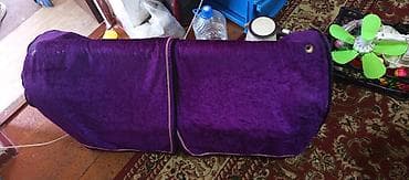 деревянный манеж качалка: Люлька, Колыбель, Дерево, цвет - Красный — 2