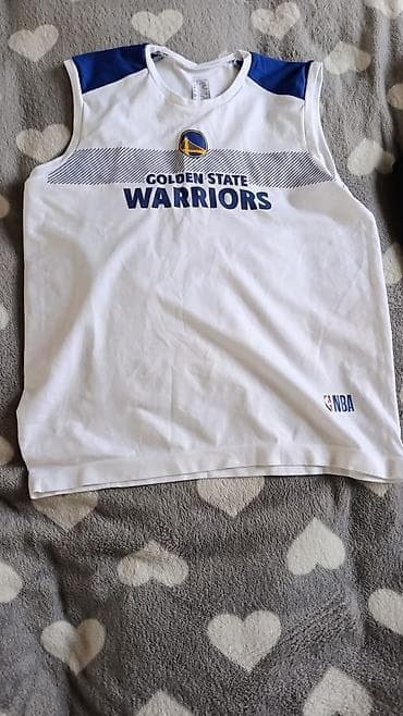 футболные формы: Джерси NBA с логотипами команд: - Golden State Warriors (белая с — 1