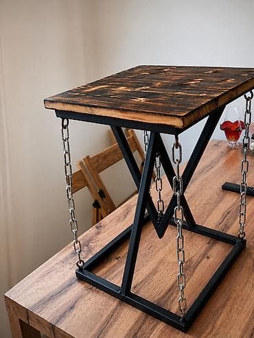 металлический стул для кухни: Стул для кухни, Дерево, цвет - Коричневый — 2