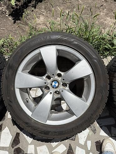 яктар: Литые Диски R 17 BMW, Комплект, отверстий - 5, Б/у — 3