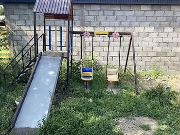 Оюн комплекстери: Детская уличная площадка (набор элементов) Состав: - Игровой домик из — 3