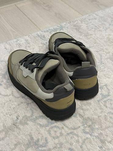 кеды зара: Мужские кроссовки, 38, Zara, Б/у, цвет - Серый, Самовывоз — 3