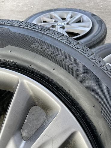 Диски: Литые Диски R 16 Kia, Комплект, отверстий - 5, Б/у — 8