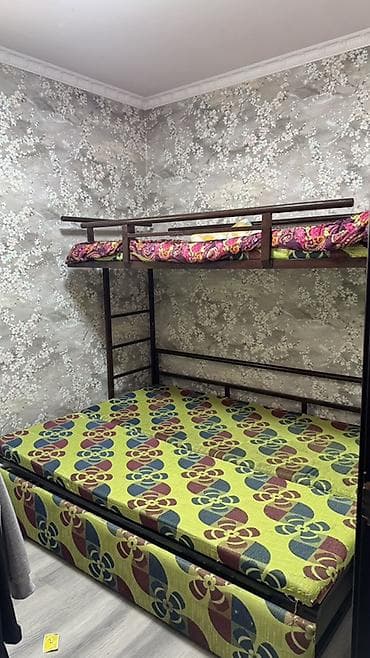 темир керебет: Эки ярустуу керебет, Колдонулган, Жылдырма системасы бар — 3