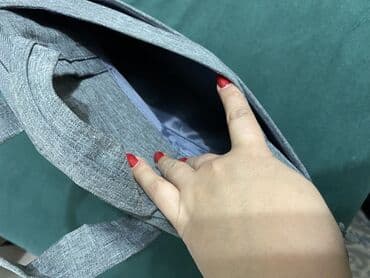 компак ноутбук: Сумка для ноутбука, цвет серый - Форм‑фактор: горизонтальная — 4