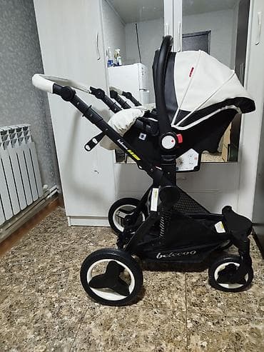 тачка коляска: Коляска, цвет - Черный, Новый — 6