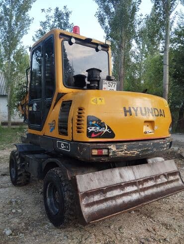 Экскаватор, Hyundai, 2007 г., Колесный