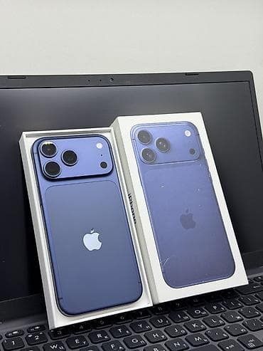 epix pro gen 2: IPhone 17 Pro Max, Б/у, 256 ГБ, Синий, Коробка, 100 % — 1