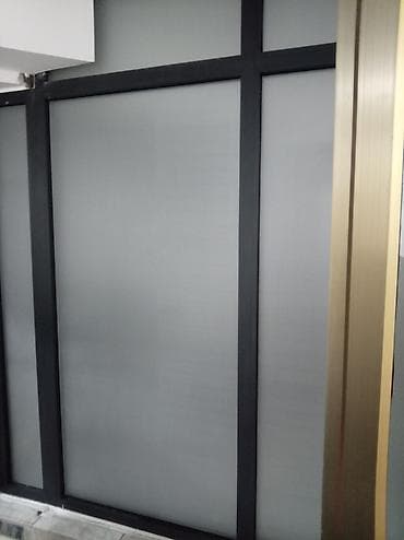 Тонировка окон и дверей- Заполнение: матовое стекло/акрил