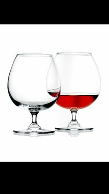 Прозрачные бокалы Pasabahce Charante с низкой ножкой и широким