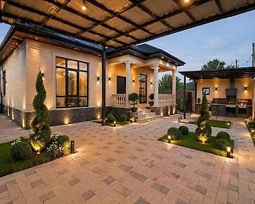 маразильные камеры: ДОМ С БЛАГОУСТРОЕННЫМ ДВОРОМ И НАВЕСАМИ - Одноэтажный дом с — 3