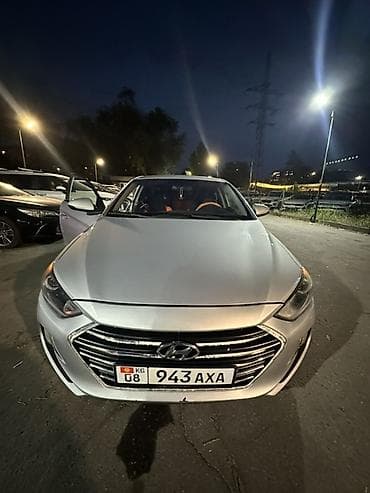 нета с машина: Hyundai Elantra: 2017 г., 2 л, Автомат, Бензин, Седан — 2