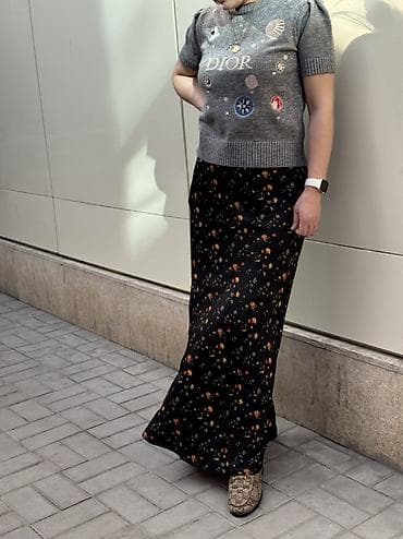 футболка 3d: Юбка, Макси, По талии — 2