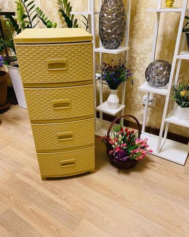 мебель для ванной размеры: Пластиковые комоды Производство:Россия высота 98 см ширина 38 см — 8