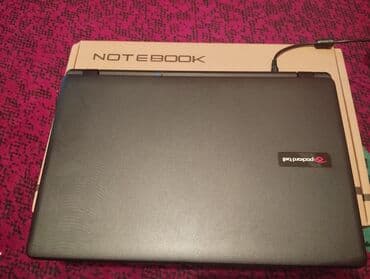 packard be: Ноутбук, Packard Bell, 8 ГБ ОЗУ, Intel Celeron, 17.3 ", Б/у, Для работы, учебы, память HDD + SSD — 2