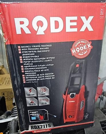 Жогорку басымдагы жуугуч, Жаңы, Rodex, Электр, Акылуу жеткирүү — 1