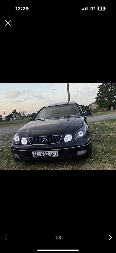 Транспорт: Lexus GS: 2002 г., 3 л, Автомат, Бензин, Седан — 2