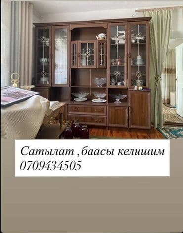 зеркало на полный рост: Гарнитур для зала, Дерево — 1