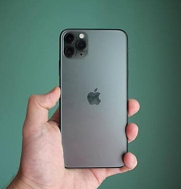 iphone 11 pro 128 gb: IPhone 11 Pro, Б/у, 64 ГБ, Matte Midnight Green, 76 % — 1