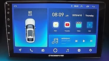 Мультимедийная автомагнитола Crossfire (универсальная Android-панель)
