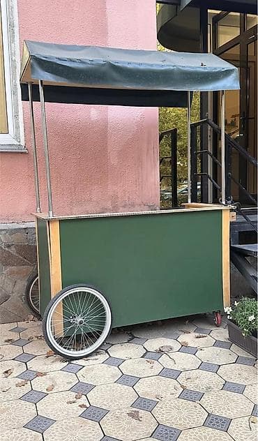 Продается телега передвижная Можно продавать на ней кофе лимонады и at lalafo.kg Продается телега передвижная Можно продавать на ней кофе лимонады и