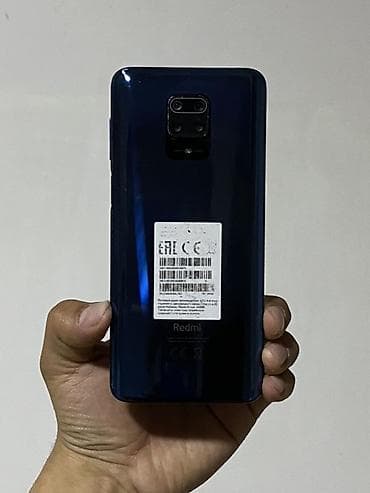 Redmi, Redmi Note 9, Б/у, 128 ГБ, цвет - Синий, 2 SIM