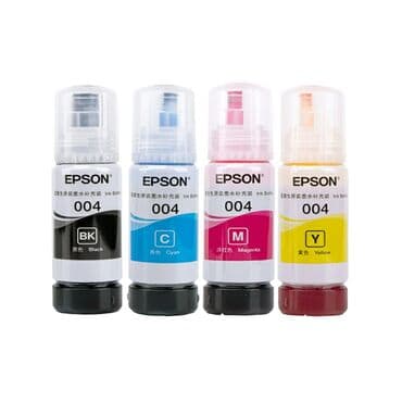 Оригинальные чернила 004 на Epson l3118/l3158,65 мл. цена за каждый