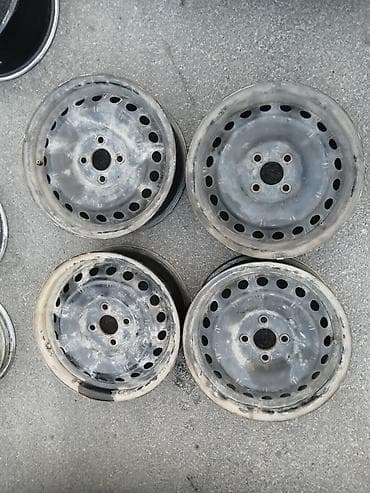 диски на ниву: Железные Диски R 15 Комплект, отверстий - 4 — 1