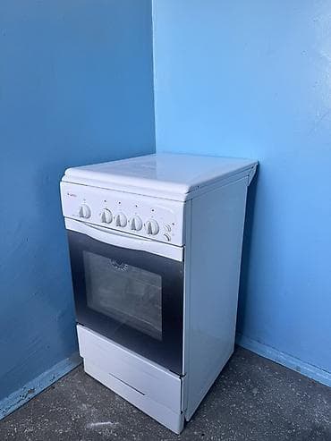 Плита газовая GEFEST ПГ 3200-06 (белая) - Тип: напольная газовая