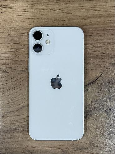 iphone charger: IPhone 12 mini, Б/у, 64 ГБ, Белый, Зарядное устройство, Кабель — 3