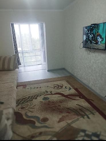 сдаю квартиру в аламедин 1: 2 комнаты, 48 м², Индивидуалка, 3 этаж, Косметический ремонт — 4