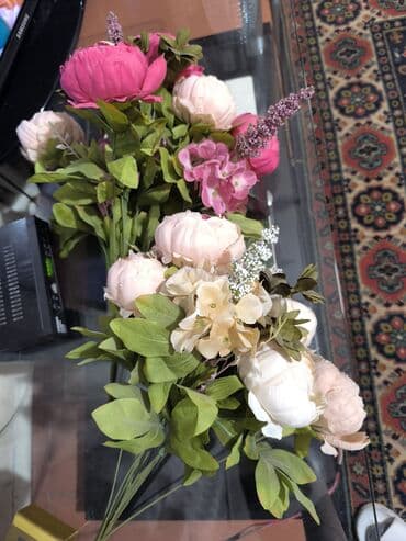 орхидея бишкек цена: Искусственный букет пионов, в наличии 2 букета, цена за один 450сом — 2