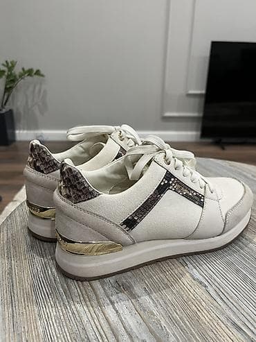 платья лен: Кроссовки, 38, Michael Kors, Новый, цвет - Белый, Самовывоз, Платная доставка — 2
