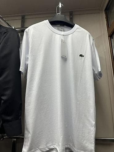 Толстовки: Базовые мужские футболки известных брендов Tommy, Lacoste’s Продаю — 4