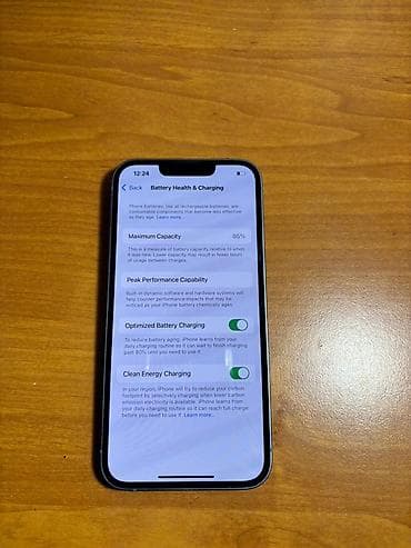 14 айфон: IPhone 14, Көгүлтүр, 85 % — 2