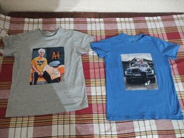 Детская одежда и обувь: Вещи на мальчика и девочку примерно на 6-8 лет. ✅ Футболки - длина — 1