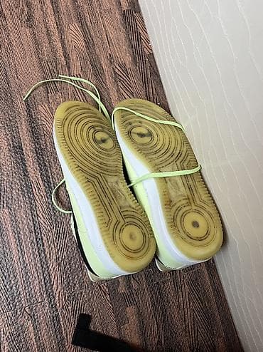 nike: Мужские кроссовки, 42, 42.5, Nike, Б/у, цвет - Зеленый, Самовывоз — 7